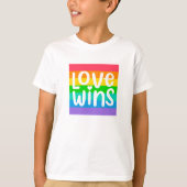 Love Wins T-shirt (Voorkant)