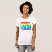 Love Wins T-shirt (Voorkant volledig)