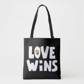 Love Wins Tote Bag (Voorkant)