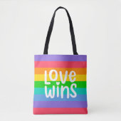 Love Wins Tote Bag (Voorkant)