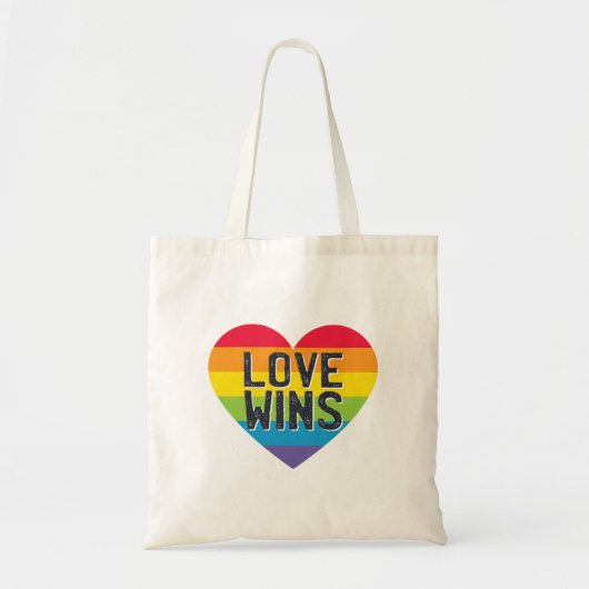 Love Wins Tote Bag (Voorkant)