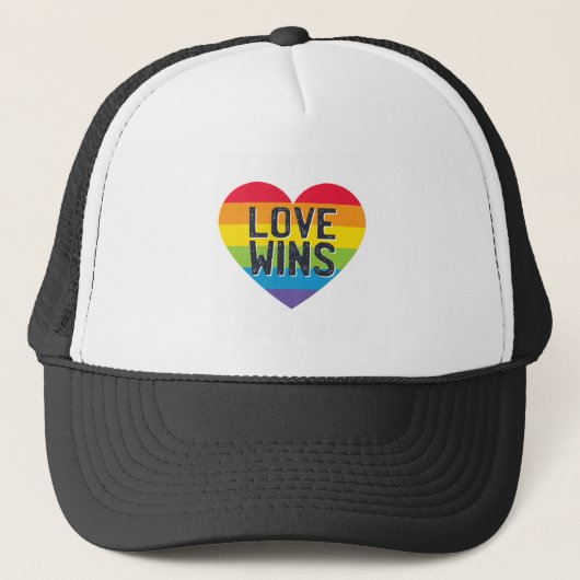 Love Wins Trucker Pet (Voorkant)