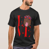 Love Wirehaired Pointing Griffon T-shirt (Voorkant)