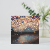 Love Wish Lantern Kaart (Staand voorkant)