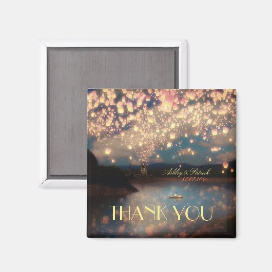 Love Wish Lantern Magneet (Voorkant / Achterkant)