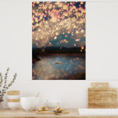 Love Wish Lantern Poster (Keuken)