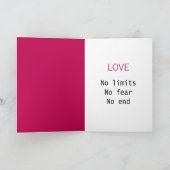 Love with Wings Valentine’s Day Card Feestdagen Kaart (Binnen)