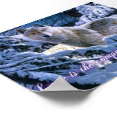 LOVE WOLF POSTER (Hoek)