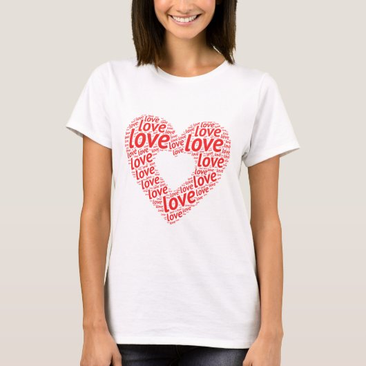 Love Women's T-Shirts (Voorkant)