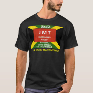 LOVE WONT LAAT ME WACHTEN Basic donker T-shirt