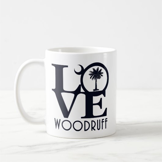 LOVE Woodruff SC Koffiemok (Links)