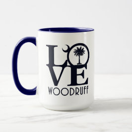 LOVE Woodruff South Carolina15oz Mok