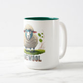 Love Wool Tweekleurige Koffiemok (Voorkant rechts)