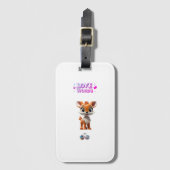 LOVE Woorden reislabel Bagagelabel (Voorkant (verticaal))