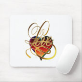 Love Word and Heart Muismat (Met muis)