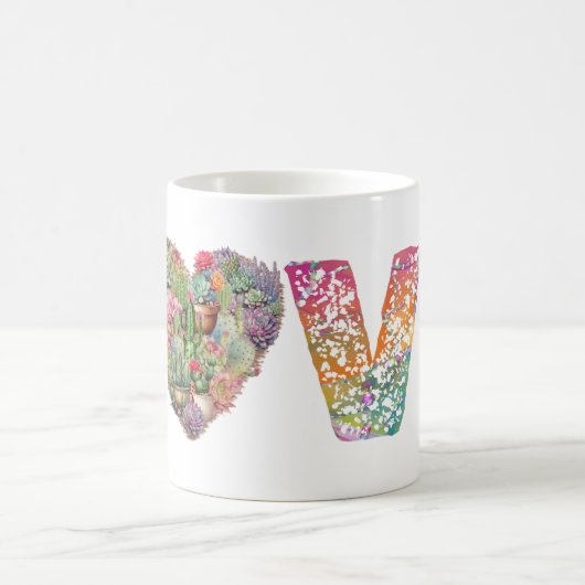 Love Word Koffiemok (Center)