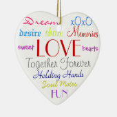 Love Words Ornament (Rechts)