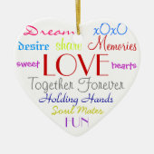 Love Words Ornament (Voorkant)