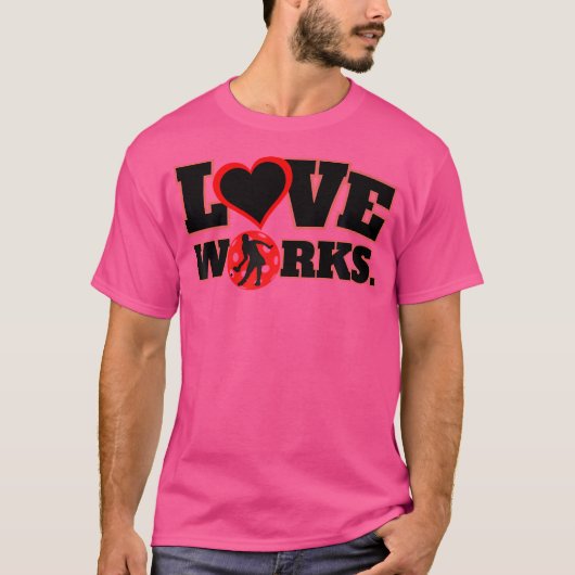 Love Works 2 Pickleball T-shirt (Voorkant)