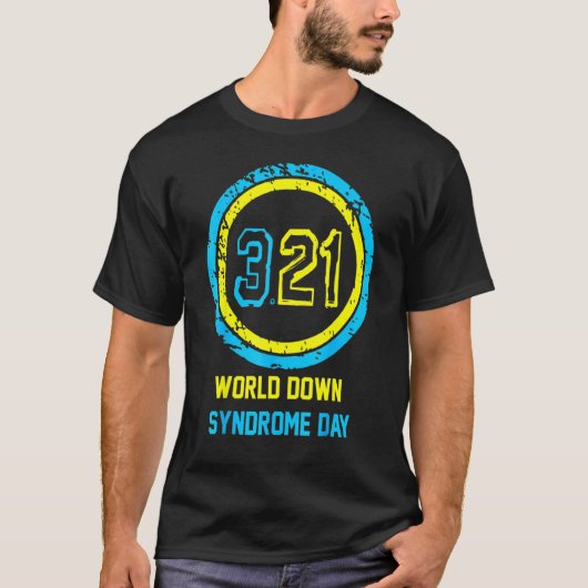 Love World Down Syndroeness Day Love 7 T-shirt (Voorkant)