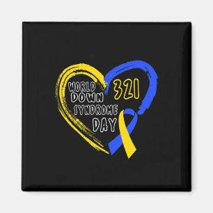Love World Down Syndrome Awareness Day Love Magneet