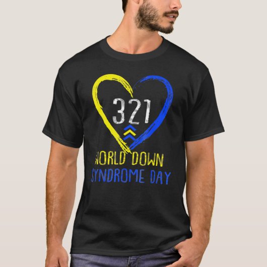 Love World Down Syndrome Awareness Day Love T-shirt (Voorkant)