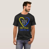 Love World Down Syndrome Awareness Day Love T-shirt (Voorkant volledig)