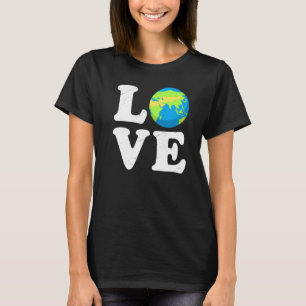 Love World Earth Day 2022 Planet Environmental Ani T-shirt