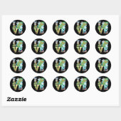 Love World Earth Day 2022 Planet Environmental Ronde Sticker (Vel)