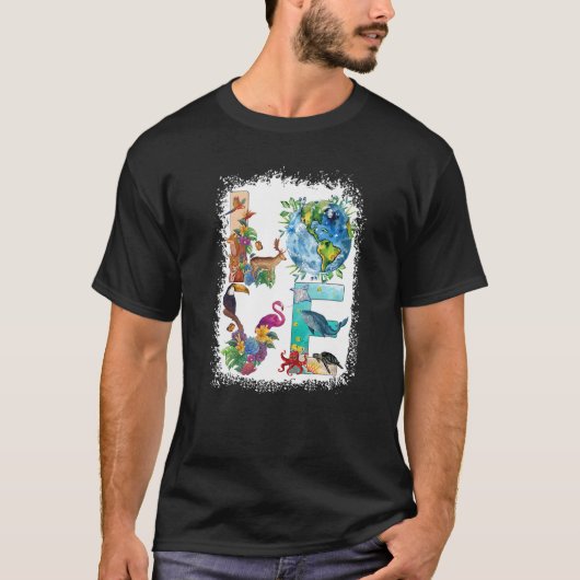 Love World Earth Day 2023 Environmental Animal Boy T-shirt (Voorkant)