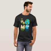 Love World Earth Day 2023 Save Planet Environmenta T-shirt (Voorkant volledig)