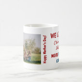 Love World's Best Foster Mam Photo Moederdag Koffiemok (Center)