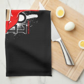 Love Worldwide Streetwear Lips  mode Theedoek (Quarter Fold)