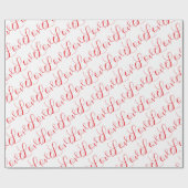 Love Wrapping Paper Cadeaupapier (Vlak)