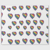 Love Wrapping Paper Cadeaupapier (Vlak)