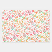 Love Wrapping Papier 3 vellen (Voorkant 2)