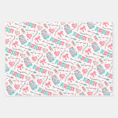 Love Wrapping Papier 3 vellen (Voorkant)