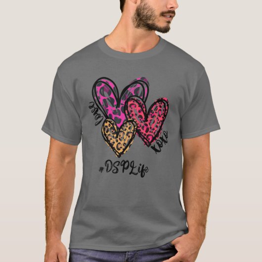 Love XOXO DSP Life - DSP Valentines T-shirt (Voorkant)