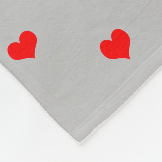 Love xoxo fleece deken (Hoek)