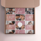 Love XOXO Valentijns Photo Collage Tissuepapier