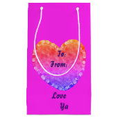 Love Ya Gift Bag Klein Cadeauzakje (Voorkant)
