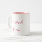 Love ya Mum Tweekleurige Koffiemok (Voorkant links)