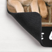 Love Yellow Labrador Retriever Puppy Dog Muismat (Hoek)