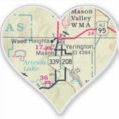 Love Yerington NV Sticker (Voorkant)