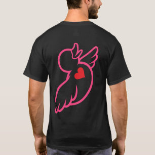 Love Yeshua Love People Eend T-Shirt - Roze