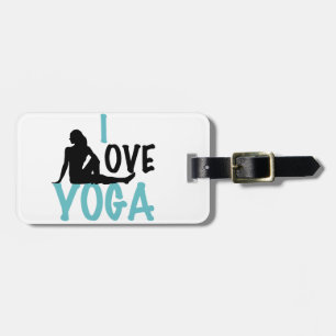 Love Yoga Bagagelabel