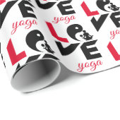 Love yoga cadeaupapier (Rol Hoek)