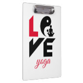 Love yoga klembord (Rechts)