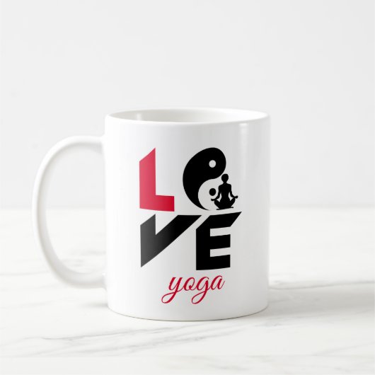Love yoga koffiemok (Links)