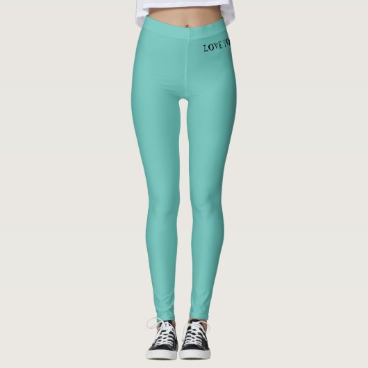 LOVE YOGA! Leggingen Leggings (Voorkant)